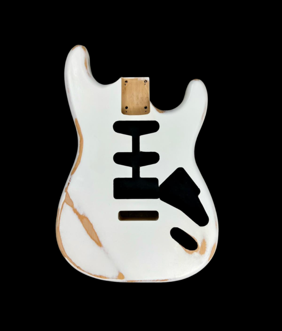 Stratocaster body white relic