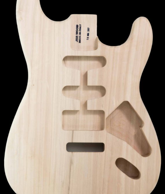 Stratocaster body canadian poplar