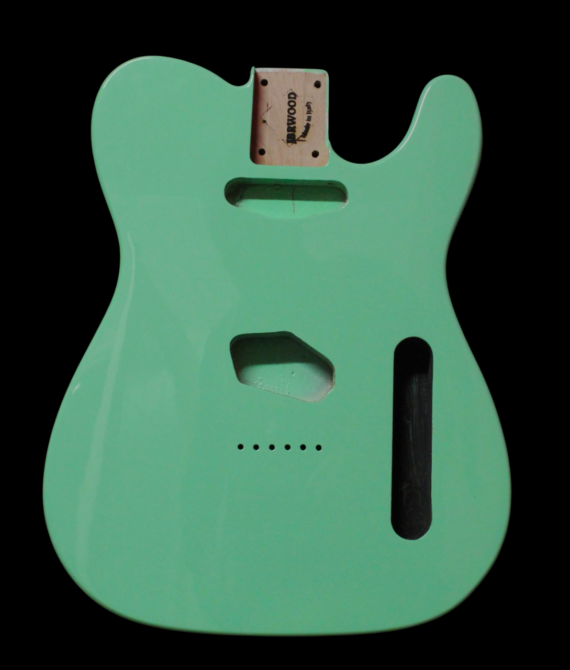 Telecaster body surf green