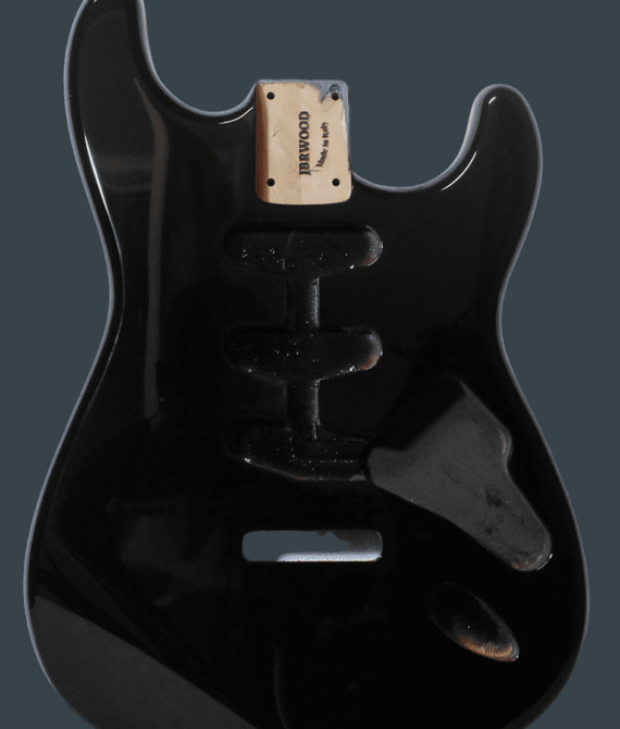 Stratocaster body black gloss
